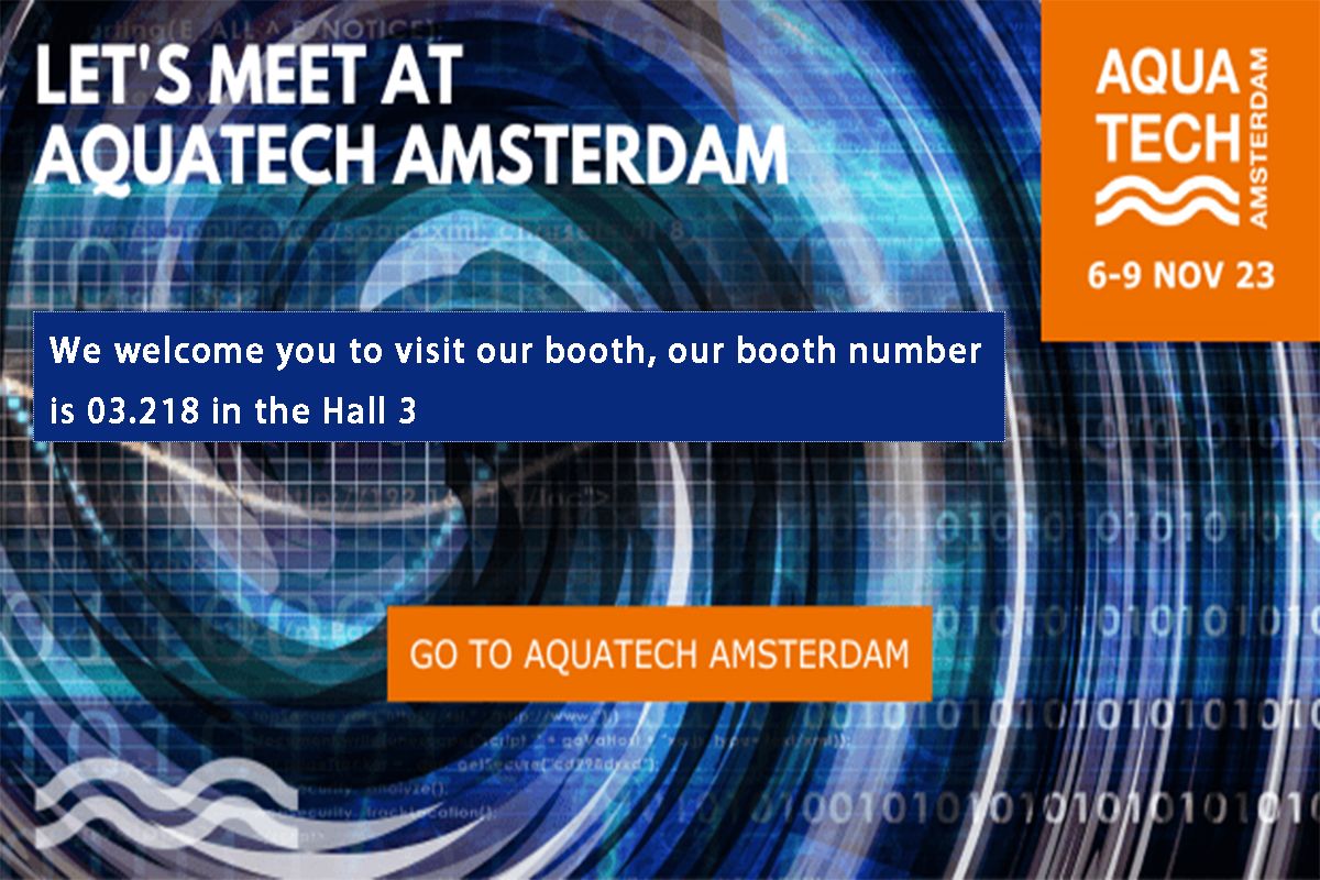 welcome to the Aquatech 2023 exhibition
