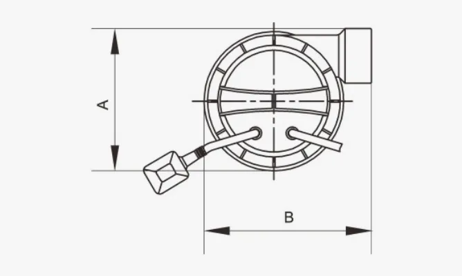 Dimensions of Plastic Canned Motor Pump