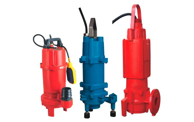 submersible sewage pump with grinder